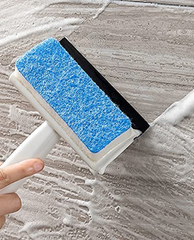 2-in-1 Double-Sided Window Wiper with Sponge – Multipurpose Cleaning Tool