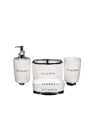 4 Pcs Bath Set – Elegant & Essential Bathroom Accessories