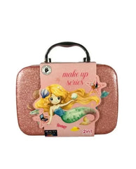 2-in-1 Beauty Makeup Kit Bag Toy for Kids