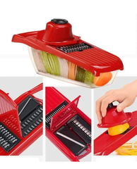 7Pc Multifunctional Vegetable & Fruit Shredder Slicer Set