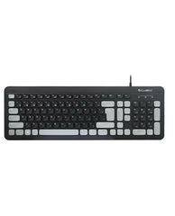 QuietBoard KB101 Silent Wired Keyboard