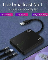 3-in-1 Live Broadcast Lightning Adapter