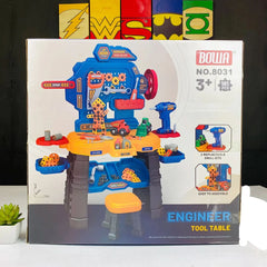 DIY Engineer Tool Table For Kids