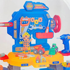 DIY Engineer Tool Table For Kids