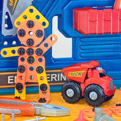 DIY Engineer Tool Table For Kids