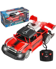 Remote Control Rock Monster Stunt Car with LED Lights & Flame Spray Function