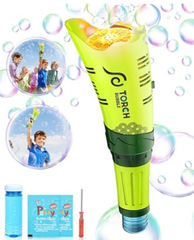 Handheld Bubble Torch Machine – Light-Up Summer Fun Toy for Kids