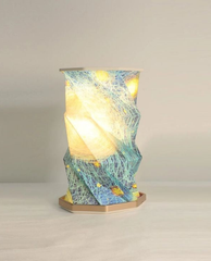 Innovative Portable Waterproof Lantern – Touch Switch Rotating Night Lamp