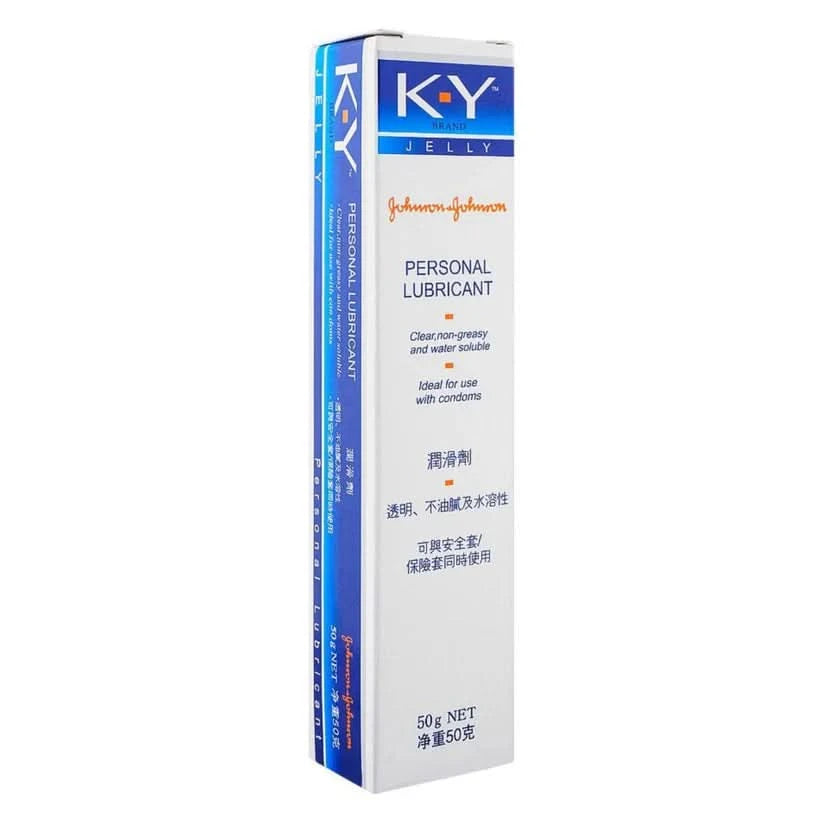 KY Jelly Personal Lubricant 50g | Water-Based, Gentle & Long-Lasting