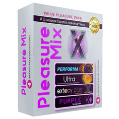 Klimax Pleasure Mix Condoms | 4-In-1 Sensation Pack for Ultimate Experience