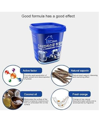 Korean Stainless Steel Cleaning Paste – Powerful Polish Gel for Oven, Cookware & Kitchen Surfaces