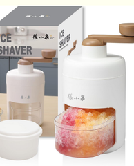 Manual Ice Crusher Machine | Hand-Crank Ice Shaver for Summer Drinks