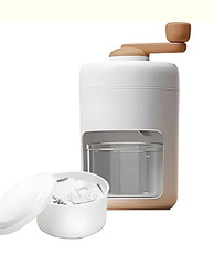 Manual Ice Crusher Machine | Hand-Crank Ice Shaver for Summer Drinks