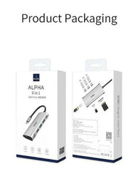 Alpha 631STR 6-in-1 USB-C Hub
