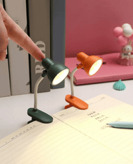 Mini Book Lamp – Foldable Portable LED Night Light | USB Rechargeable Wooden Design