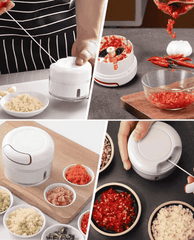 Mini Food Chopper – Portable & Powerful | Effortless Vegetable & Fruit Cutting