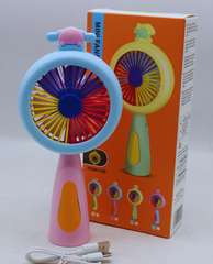 Mini Portable Fan Multi-Color USB Rechargeable