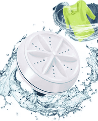🌀 Mini Portable USB Operated Washing Machine Turbine – Ultrasonic Washer