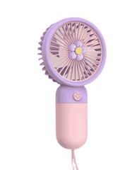 Mini USB Rechargeable Handheld Desktop Fan – Portable & Lightweight for Office, School, Travel