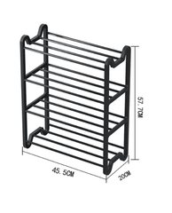 New Creative 4-Layer Shoe Rack – Space Saving Shoe Organizer