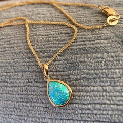 Opal Glow Pendant