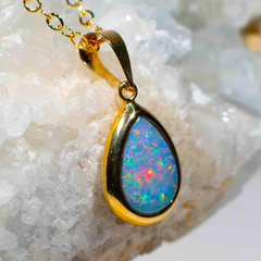 Opal Glow Pendant