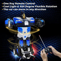 Remote Control Deformation Robot Car