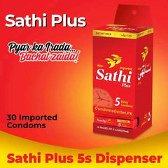 Sathi Plus Condom Dispenser – 30 Timing Condoms
