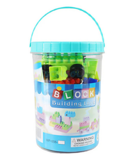 Building Blocks for Kids – 55 Pcs Plastic Educational Play Set