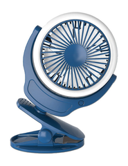 TEKNUM 2-in-1 Stroller Fan with USB Charging – Light Blue | Cooling & Clip-On Convenience