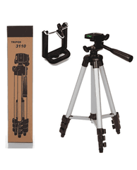 Tripod 5 Feet Mobile Stand – Adjustable for Mobile Phones & Digital Cameras