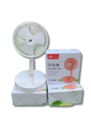 USB Rechargeable Mini Folding Desk Fan – 360° Rotatable, 3-Speed Silent Cooling