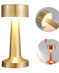 Golden LED Desk Lamp – Elegant Touch Sensor Light for Home & Office
