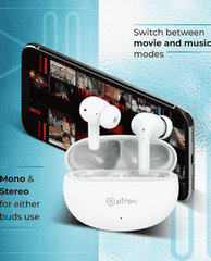 pTron Basspods P481 TWS Earbuds with TruTalk AI-ENC & 40H Playtime