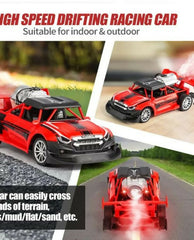 Remote Control Rock Monster Stunt Car with LED Lights & Flame Spray Function