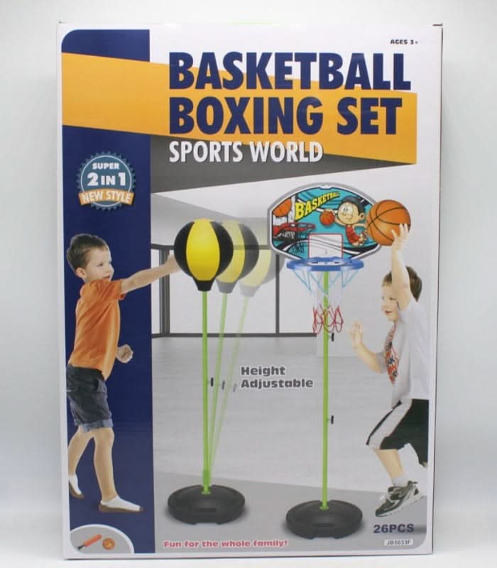 2in1 Boxing & Basketball Set