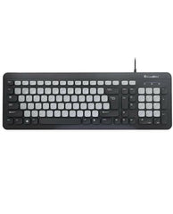 QuietBoard KB101 Silent Wired Keyboard