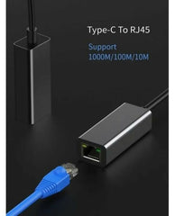 RJ45 Type-C to LAN Adapter