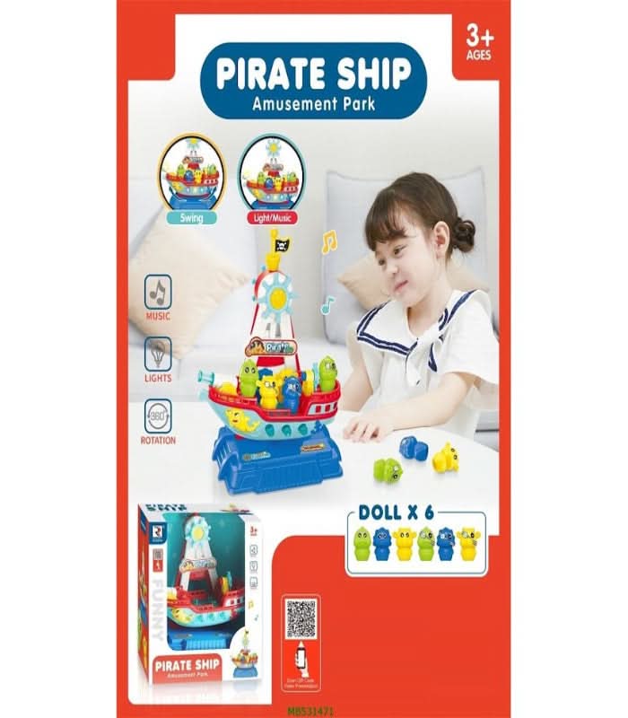 Battery Operated Pirate Ship