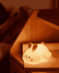 Cute Rabbit Touch Silicone Light for Kids