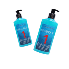 Keratin Treatment No.1 | Eazistraight Keratique Shampoo 350 ml