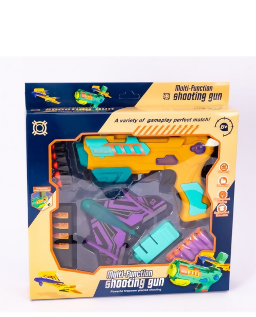 Multi-Function Foam Shooting Gun Toy