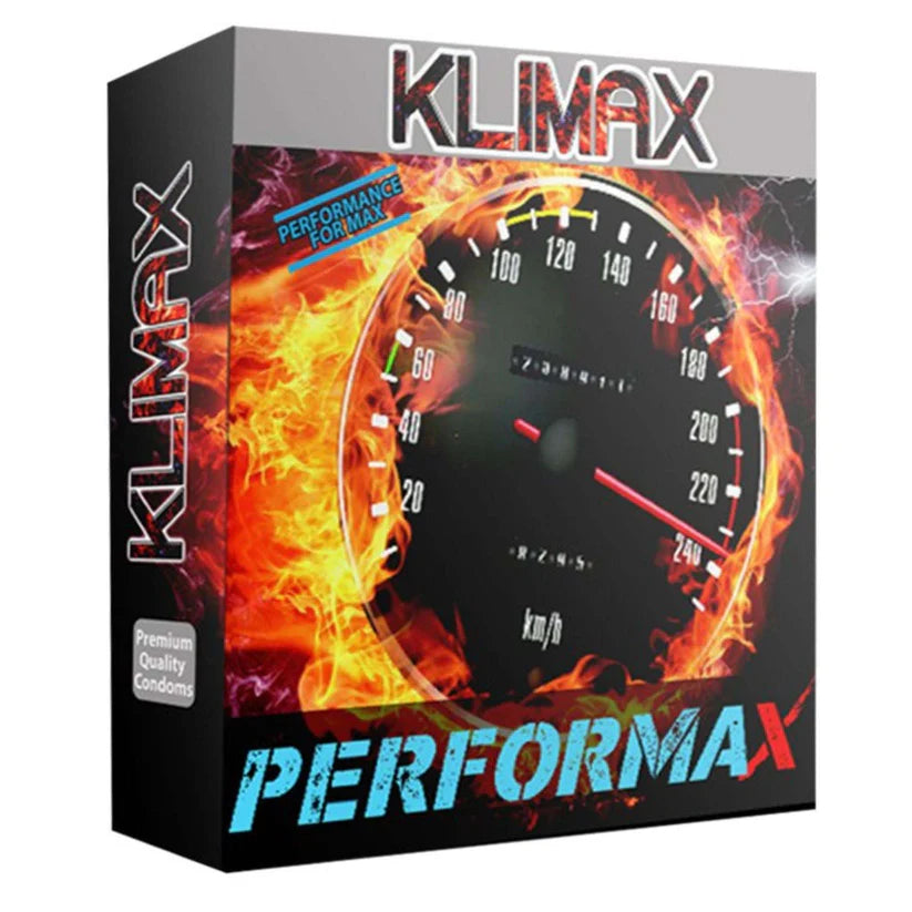 Klimax Performax Delay Condoms | Extended Pleasure with Contoured Design

