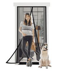 Magic Mesh Magnetic Screen Door – Hands-Free Insect Protection (Imported China 🇨🇳)
