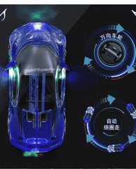 Police Children's Diecast Alloy Car Toy with LED Lights – Realistic Sound & Action