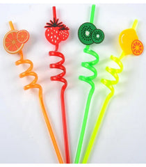 Reusable Spiral Straws