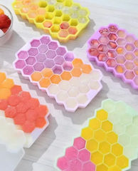 Silicone Ice Cube Molds with Lid | Flexible & Easy Release