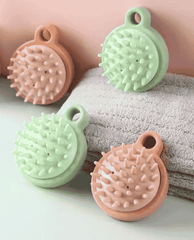 Soft Silicone Shampoo Brush – Scalp Massager for Adults & Deep Cleaning