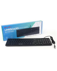 LINKBOARD Wired Full-Size Keyboard