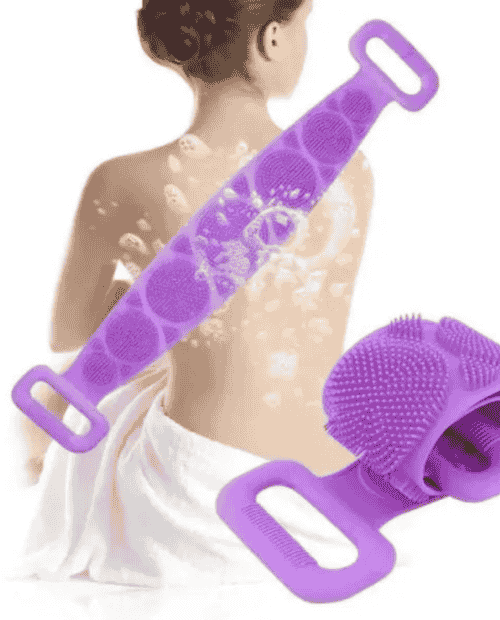 Double Side Bath Towel Scrubber